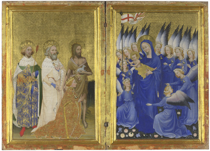 Afbeeldingsresultaat voor wilton diptych national gallery