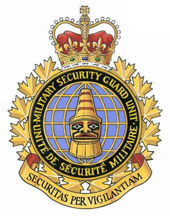 Badge of the Military Security Guard Unit